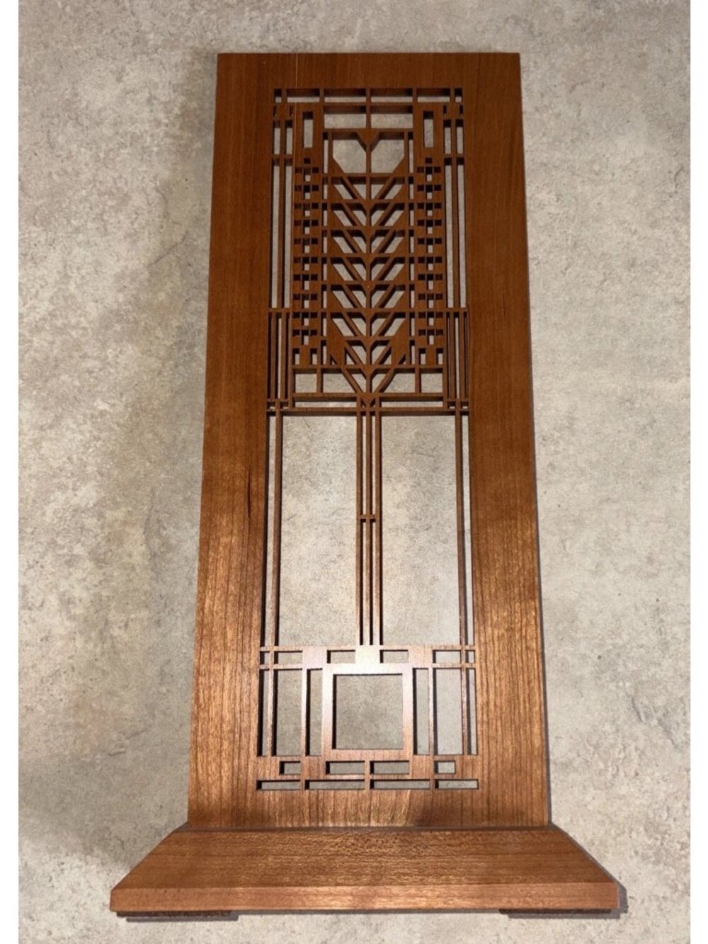 Frank Lloyd Wright Tree of Life Tabletop Decor Hardwood